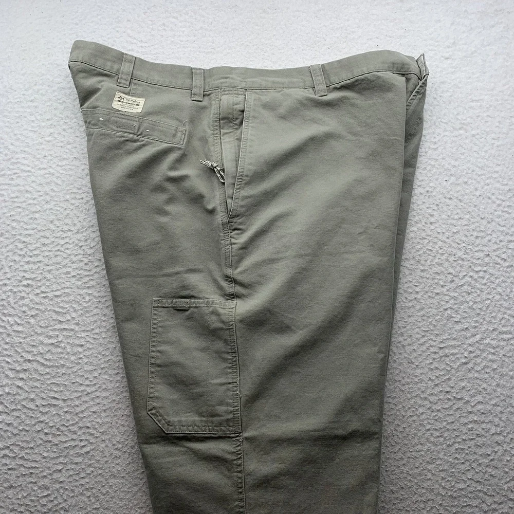 VTG Columbia ROC Cargo Pants Mens‎ 41x30 (Tag 42x30) Wide Leg Zip Pocket Hiking
